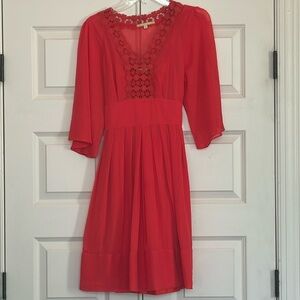 Gianni Bini size 10 coral dress.